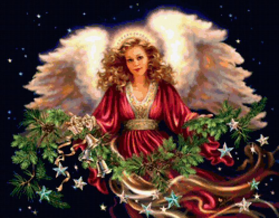 ангел - одиночество, картина.ангел, красота, девушка, любовь - предпросмотр