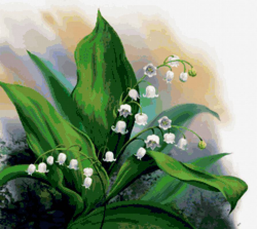 ландыши - цветы - предпросмотр