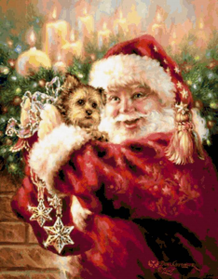 Йорки на Рождество - характер - предпросмотр