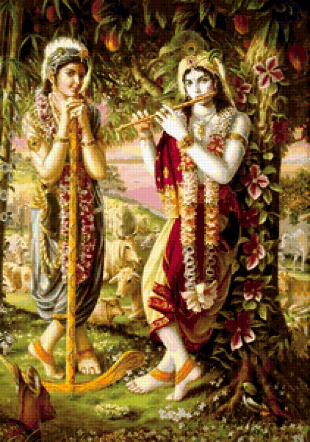 индийские девушки - картина - предпросмотр