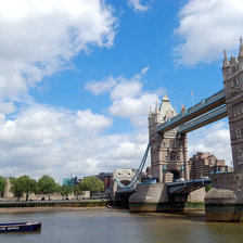 Схема вышивки «мост»