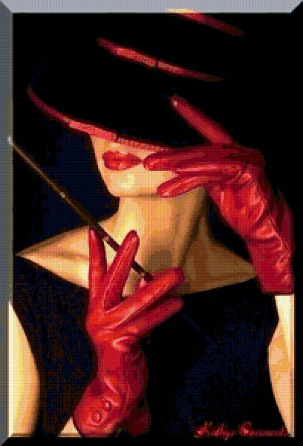 Мадам - женщина, шляпа - предпросмотр