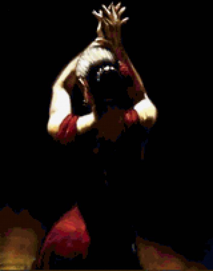 Фламенко-2 - танец, женщина, фламенко - предпросмотр