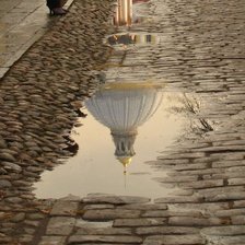 Схема вышивки «Львів після дощу»