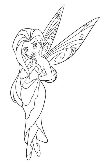 монохром - принцессы диснея, монохром, мультик, контур - оригинал