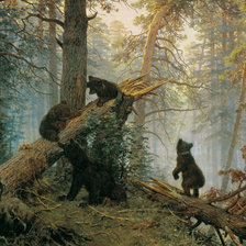 Схема вышивки «"Три Медведя"»