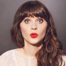 Схема вышивки «Зои Дешанель»