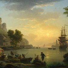 Схема вышивки «Корабль»