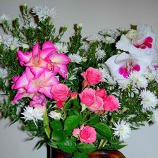 Схема вышивки «букет»