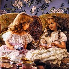 Схема вышивки «подружки»