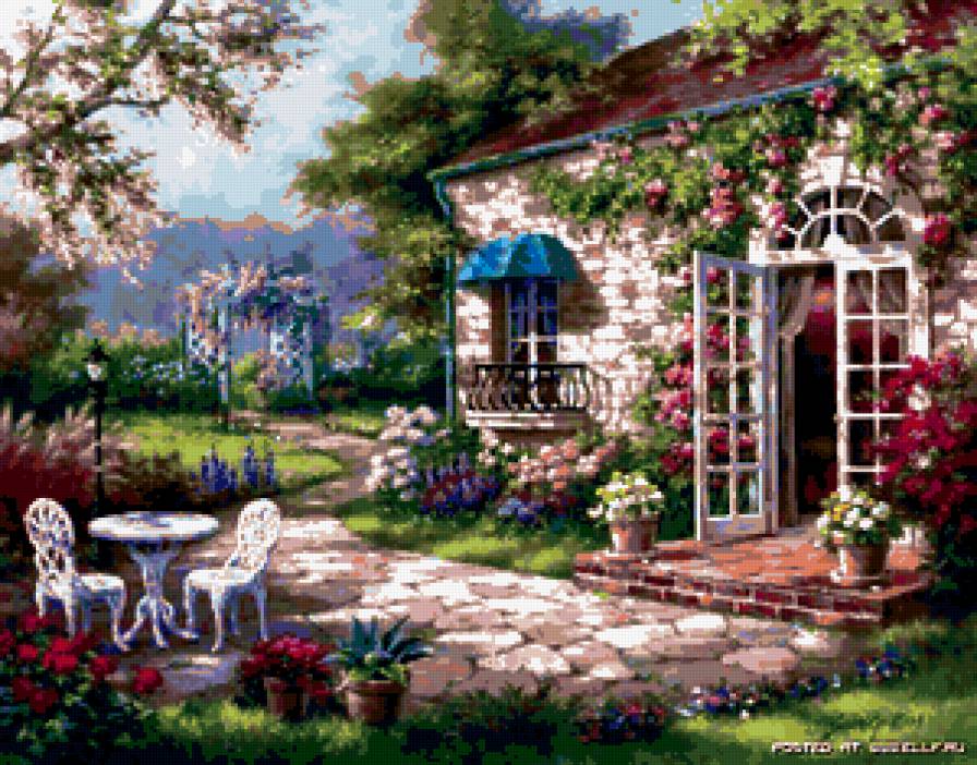 райский уголок - пейзаж - предпросмотр