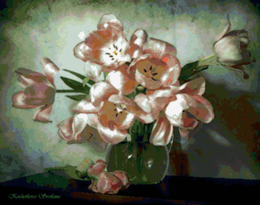 тюльпаны - тюльпаны, цветы, букет - предпросмотр