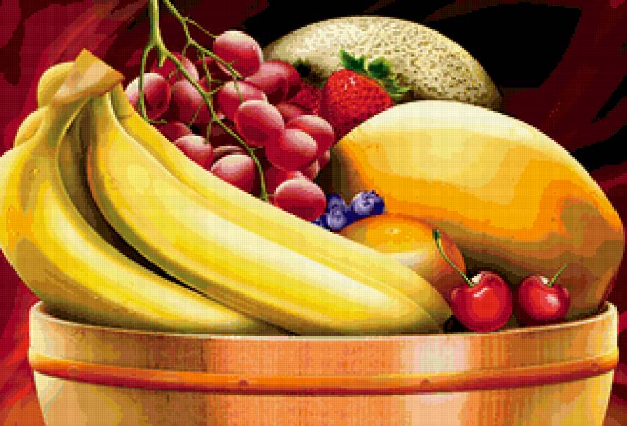 Фрукты - натюрморт, фрукты, кухня - предпросмотр