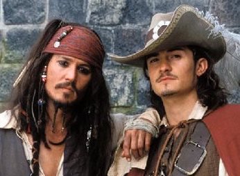 Пираты - уилл тернер, джек воробей, пираты, пираты карибского моря - оригинал
