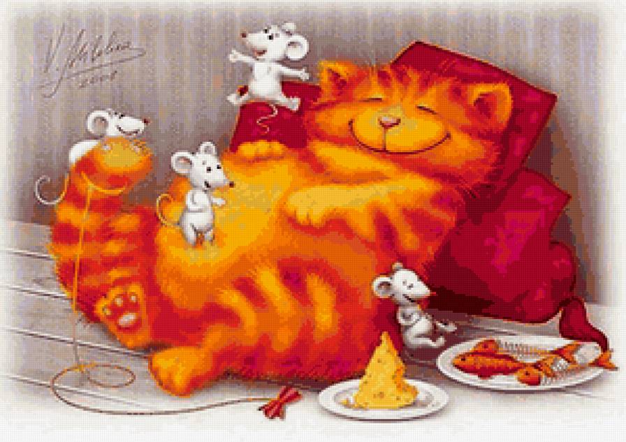 кошки-мышки - коты - предпросмотр