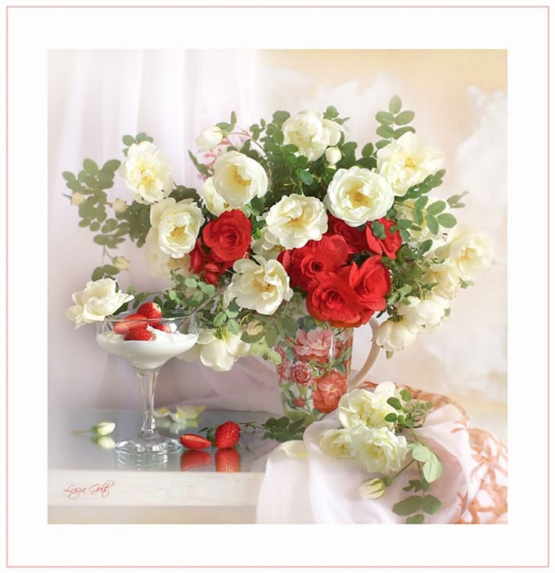 натюрморт - натюрморт, цветы - оригинал