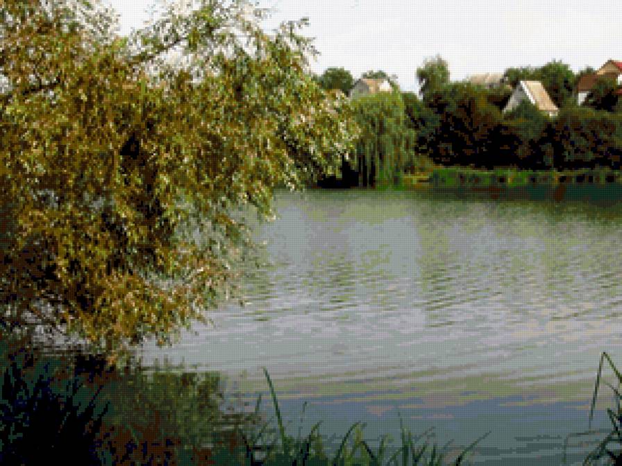 осень, река - предпросмотр