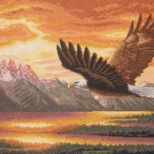 Схема вышивки «Король неба»