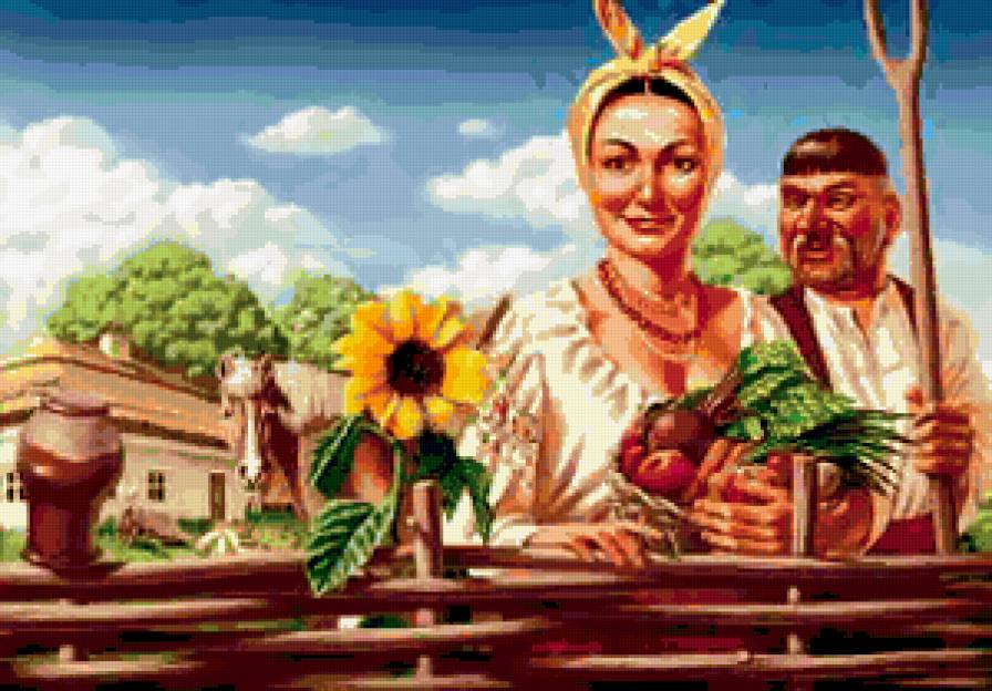 Деревня - двое, деревня - предпросмотр