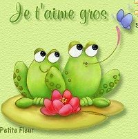 Схема вышивки «Лягушата»