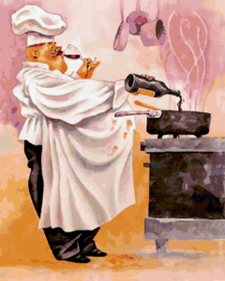 Повар2 - повар, еда, кухня - предпросмотр