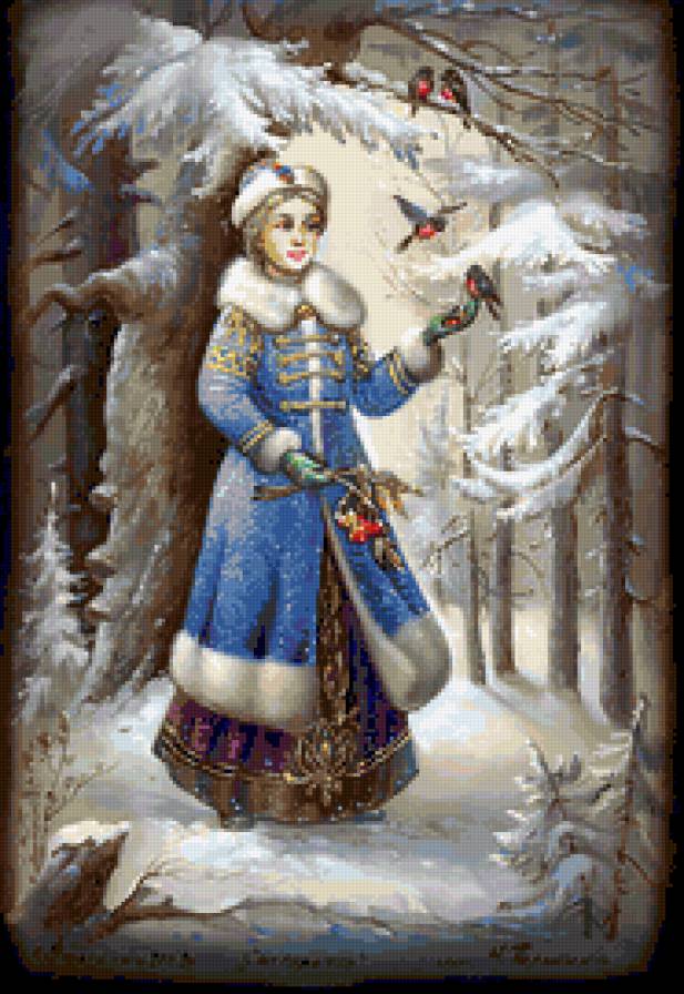 №225134 - снегурочка, сказка, девушка - предпросмотр