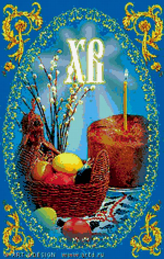 Пасхальные мотивы - пасха, праздники - предпросмотр