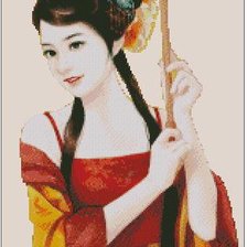 Схема вышивки «gésa»