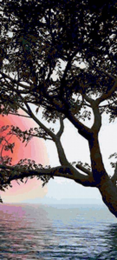 3 часть Триптихa - триптих, лес, вода, диптих, полиптих, пейзаж, природа, деревья - предпросмотр