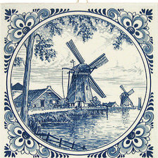 Схема вышивки «МЕЛЬНИЦА»