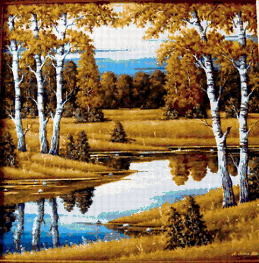 осенняя пора - пейзаж, природа - предпросмотр