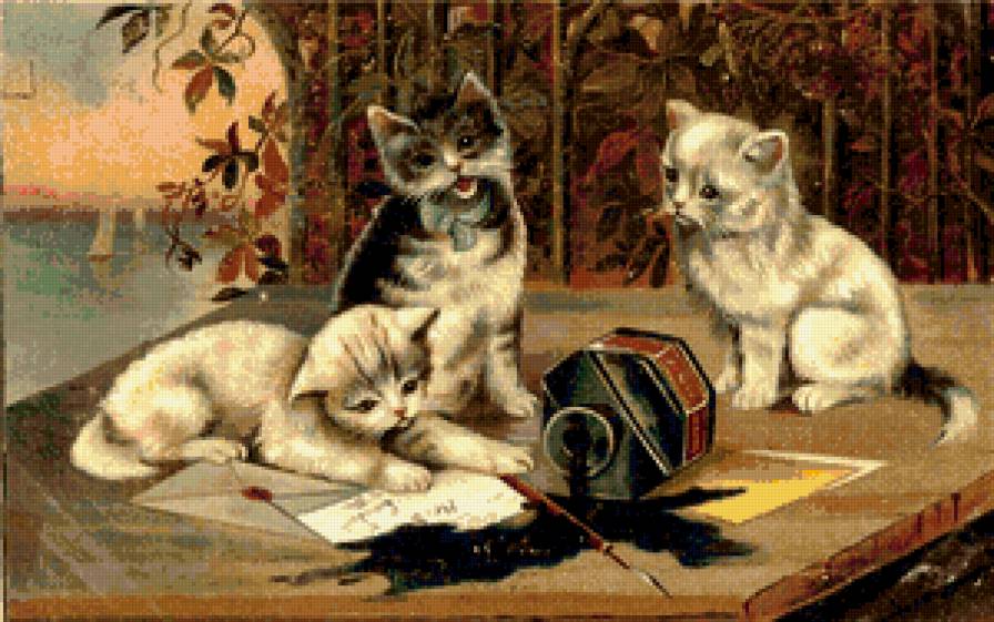 озорники - кошки - предпросмотр