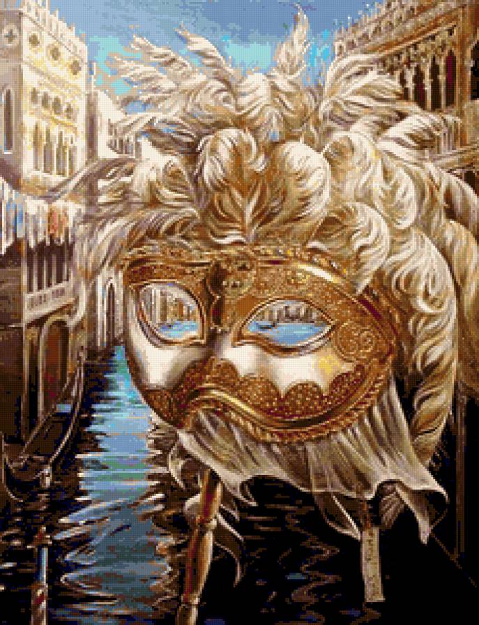 Венецианский карнавал - маскарад, карнавал, маски, маска, карнавальные маски, венеция - предпросмотр