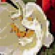 Предпросмотр схемы вышивки «Белые и алые розы» (№226338)
