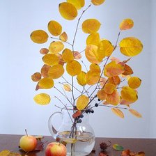 Схема вышивки «осенний натюрморт»