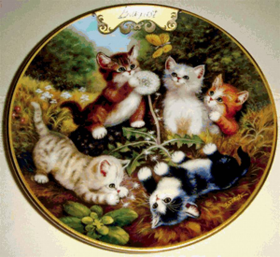 КОШКИН ДОМ (из серии "12 настроение") - кошка, лето, мурляшки, 12 месяцев, котята, август, мусики - предпросмотр