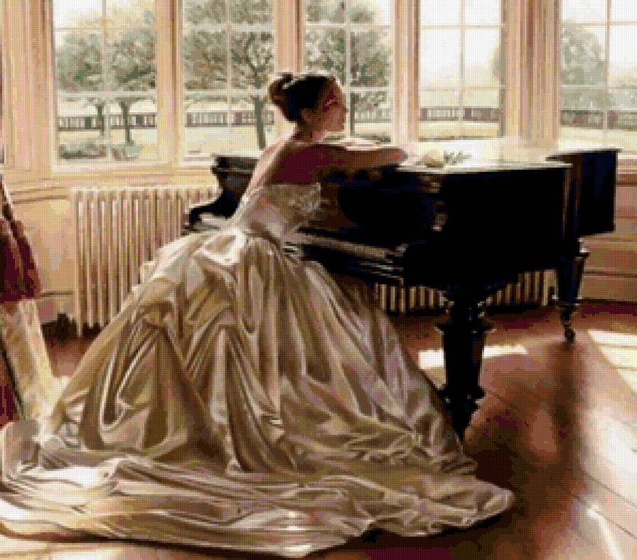 пианистка - искусство - предпросмотр