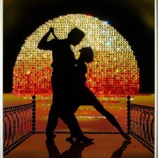 Схема вышивки «танец»