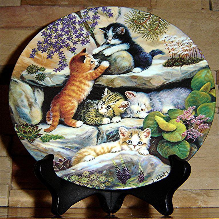 КОШКИН ДОМ (из серии "12 настроение") - кошки, кошка, мусики, 12 месяцев, котята, , животные - оригинал