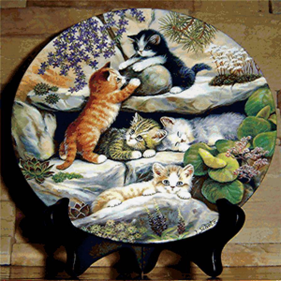 КОШКИН ДОМ (из серии "12 настроение") - кошка, кошки, животные, 12 месяцев, мусики, , котята - предпросмотр