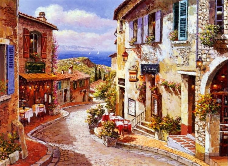 Дорога к морю - море, улица - оригинал