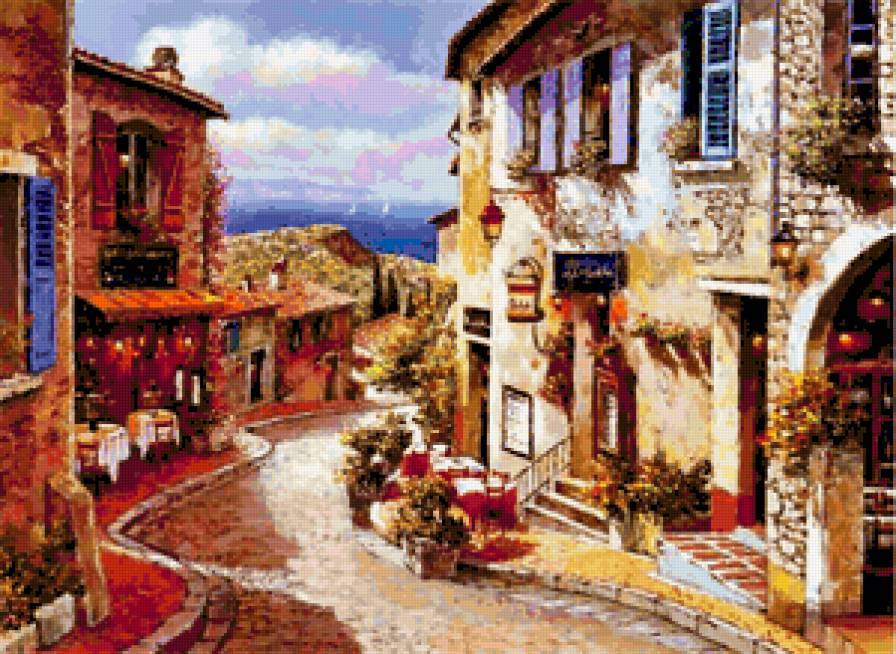 Дорога к морю - море, улица - предпросмотр