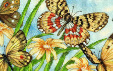 Оригинал схемы вышивки «бабочки» (№227573)