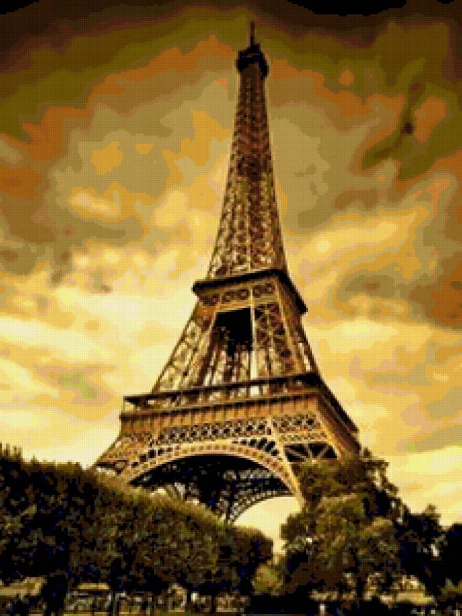 Эйфелева башня - париж, города мира, эйфелева башня - предпросмотр
