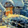 Предпросмотр схемы вышивки «Зимний домик» (№227787)