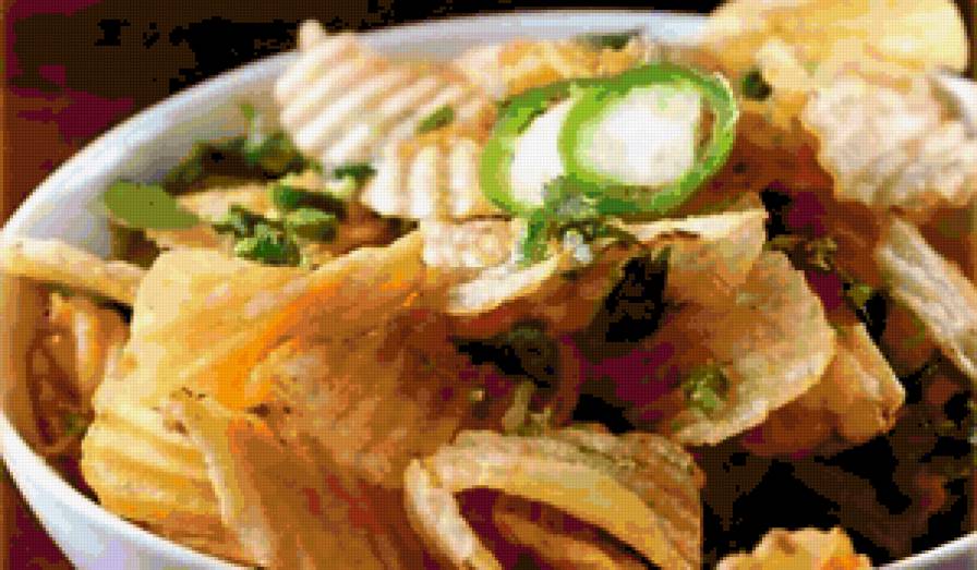 чипсы - картофель, фастфуд, еда - предпросмотр