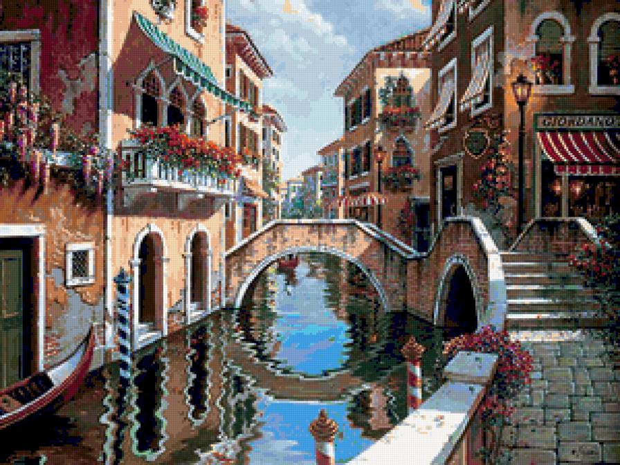 Прогулка по Венеции - венеция, городской пейзаж, италия - предпросмотр