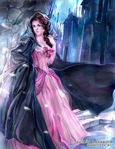 Анжелика - девушка, живопись, женщина - оригинал