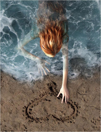 Русалка - любовь, море, русалка, девушка - оригинал