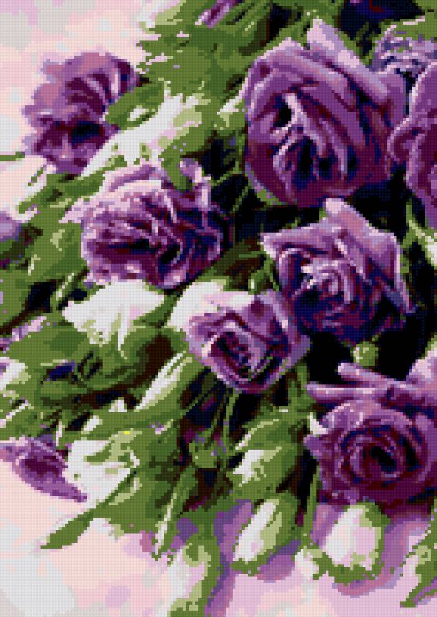 розы - букет, розы, цветы - предпросмотр